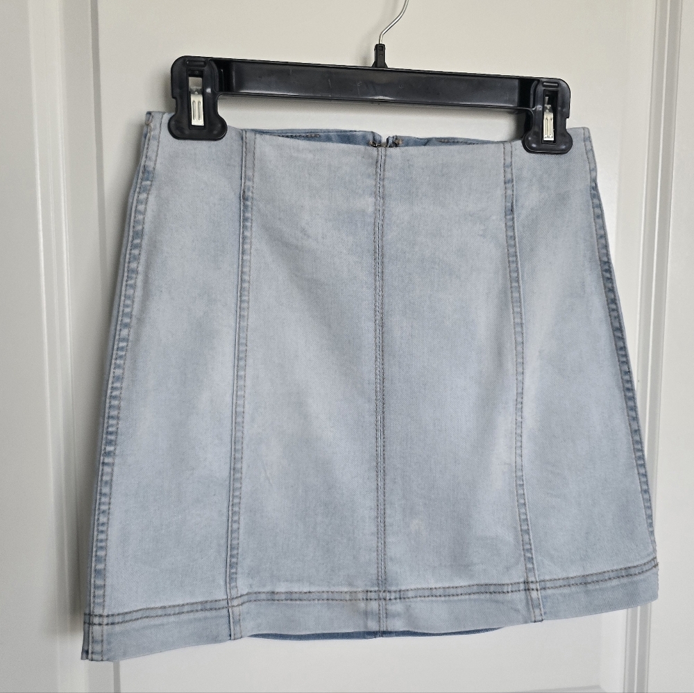 Wild Fable Light Blue Denim Mini Skirt Size 5